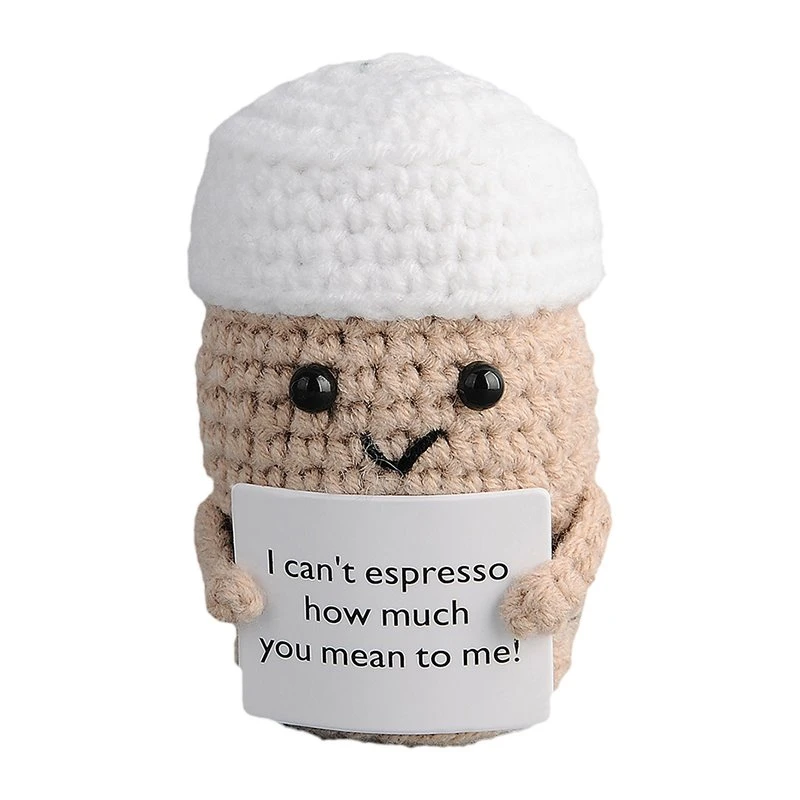 Crocheted Coffee Cup Plush